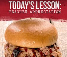 Sonny’s BBQ: Free Pork Sandwich for Teachers