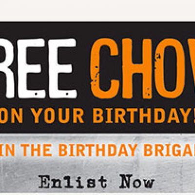 Mission BBQ: Free Birthday Chow