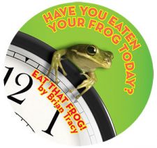 Free Eat That Frog Sticker