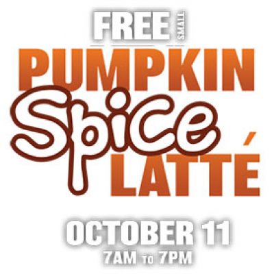 7-Eleven: Free Pumpkin Spice Latte - 10/11
