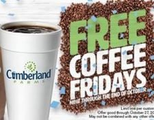 Cumberland Farms: Free Coffee Every Friday