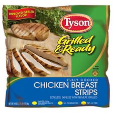 Tyson Grilled Chicken Breast Strips