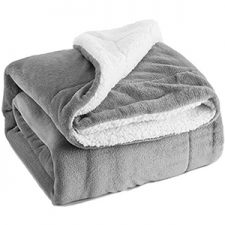 Sherpa Throw Blanket Just $18.55 (Reg $40)