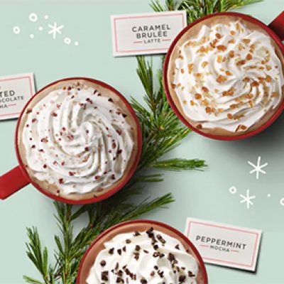 Starbucks: BOGO Free Holiday Drinks - 2-5pm