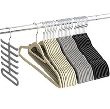Sable Velvet Hangers 30-Pack