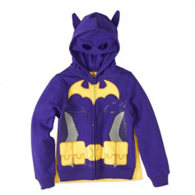 Girls' LEGO Batgirl Hoodie W/ Cape Just $10.50