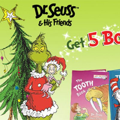 5 Dr. Seuss Books Only $5.95 + Free Shipping