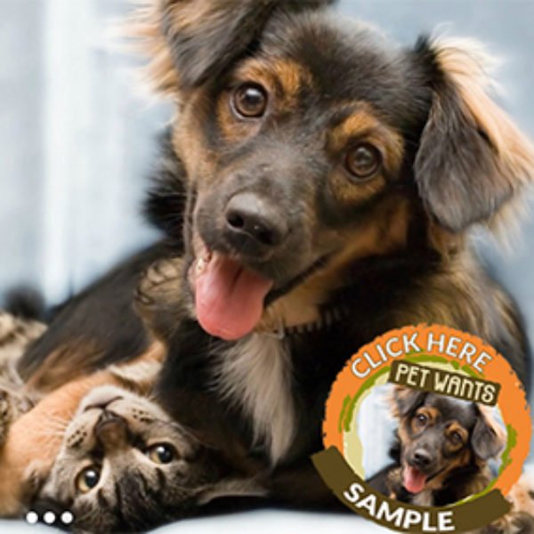 Free Pet Wants Food Samples