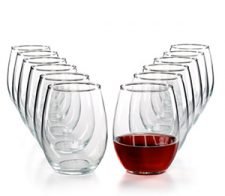 The Cellar 12-Pc. Stemless Wine Set