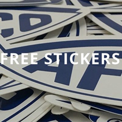 Free AFTCO Stickers W/ SASE