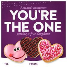 Krispy Kreme Rewards: Free Valentine's Doughnut - Jan 31