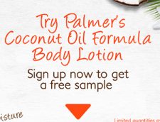 Free Palmer's Coconut Oil Formula Body Lotion