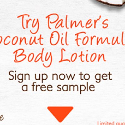 Free Palmer's Coconut Oil Formula Body Lotion
