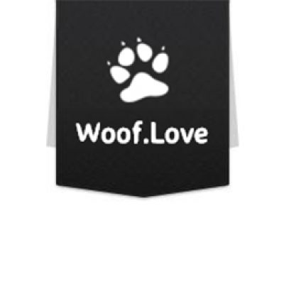 Free Woof Love Sticker