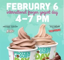 Yogurtland: Free 5oz Cup - Feb 6th