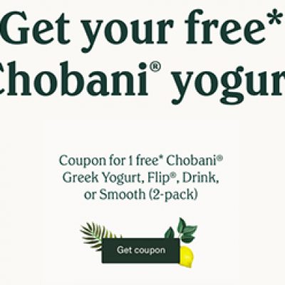 Free Chobani Yogurt
