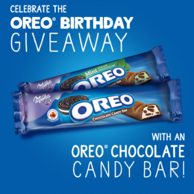 Free Oreo Candy Bar