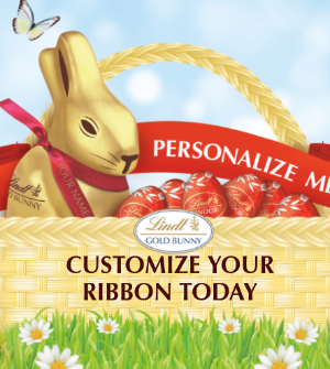 Lindt: Free Custom Ribbon