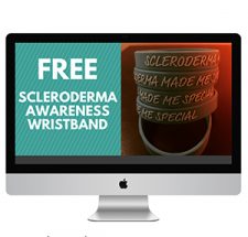 Free Scleroderma Awareness Wristband
