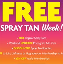 Sun Tan City: Free Spray Tan Week - March 5-11