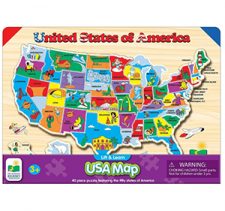 Lift & Learn USA Map Puzzle Just $8.46