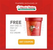 Free Pint of Sola Ice Cream