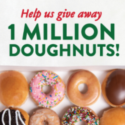 Free Doughnut @ Krispy Kreme - June 7th