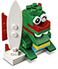 LEGO: Free Surfer Dragon Model Build