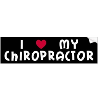 Free Chiropractor Bumper Sticker