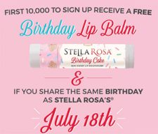 Free Stella Rosa Lip Balm - First 10,000