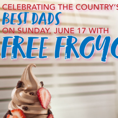 TCBY: Free Yogurt - Father's Day