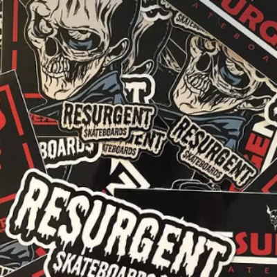 Free Resurgent Skateboards Stickers