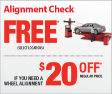 Mr. Tire: Free Alignment Check