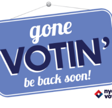 Free Gone Votin' Sticker