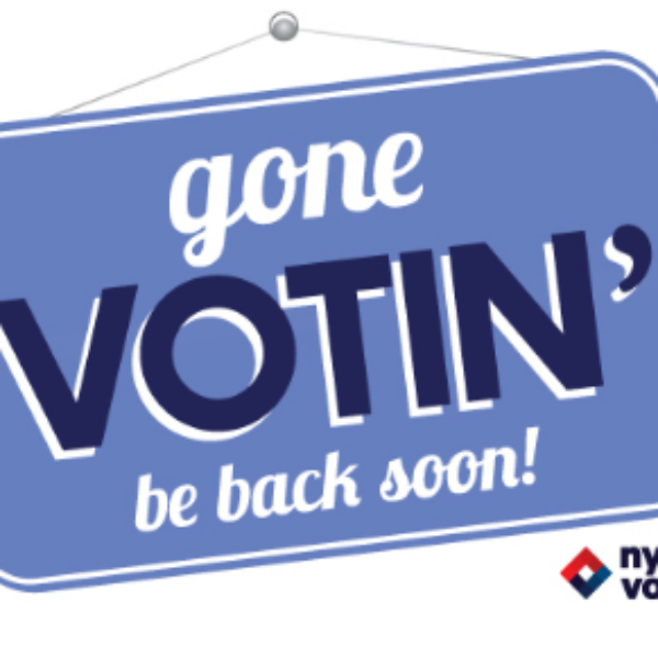 Free Gone Votin' Sticker