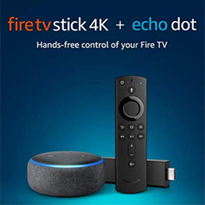 Fire TV Stick 4K + Echo Dot Bundle Just $59.98