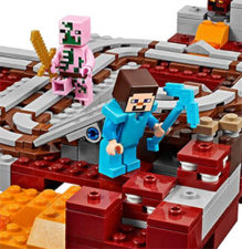 LEGO Minecraft The Nether Railway Just $19.99