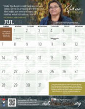 Free Tribal Trails Calendar