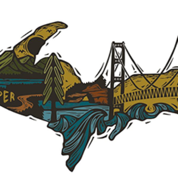 Free Upper Peninsula Sticker