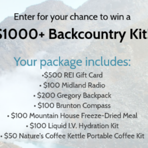 Win a $1K+ Backcountry Kit