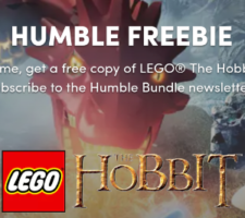 Free LEGO The Hobbit PC Game from Humble Bumble