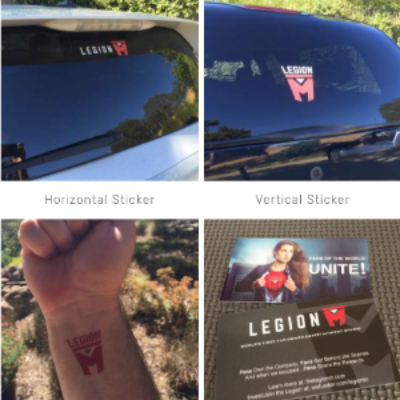 Free Legion M Stickers