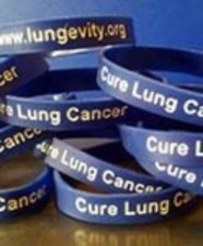 Free LUNGevity Wristbands