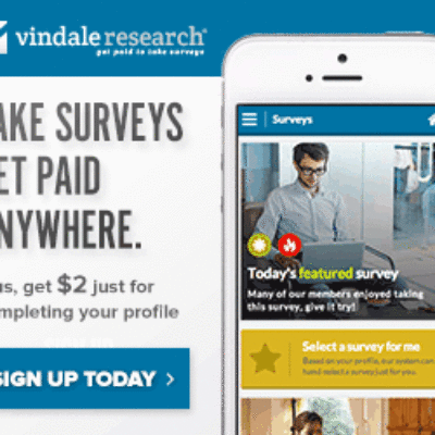 Vindale Research: Make Up To $50