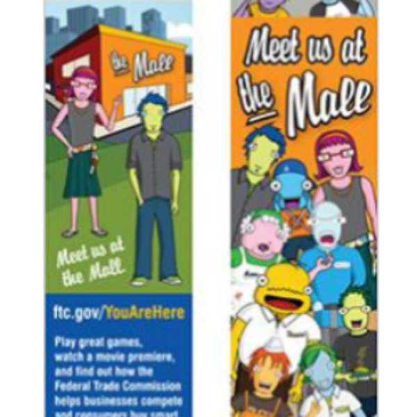 Free You Are Here Bookmark