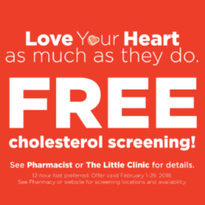 Kroger: Free Cholesterol Screening