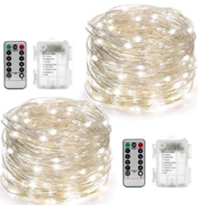 2 Sets of LED Twinkle Firefly Lights