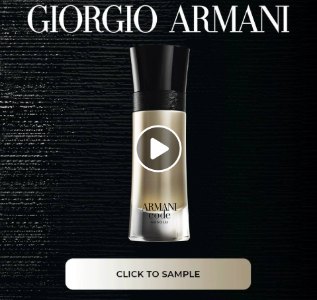 Free Sample of Armani Code Fragrance for Men