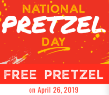 Pretzelmaker: Free Pretzel - April 26th