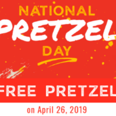 Pretzelmaker: Free Pretzel - April 26th